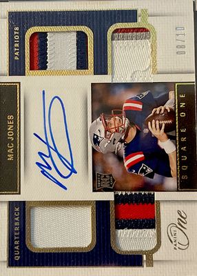 2021 One #76 Square One Autographs - Gold /10