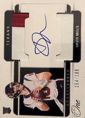 2021 One #49 Rookie Dual Patch Auto (/199)