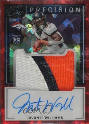 2021 One #315 Precision Rookie Patch Autographs - Red (/25)