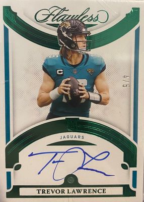 2021 Flawless #RGS-TLA Rookie Gems Signatures - Emerald /5