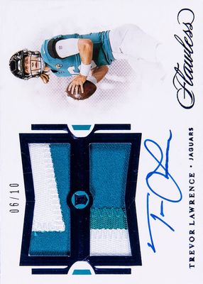 2021 Flawless #RDPA-TLA Rookie Dual Patch Auto - Sapphire (/10)