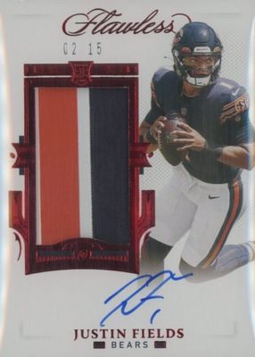 2021 Flawless #RPA-JFI Rookie Patch Auto - Ruby (/15)