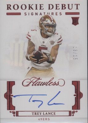 2021 Flawless #RDS-TRL Rookie Debut Signatures - Ruby (/15)