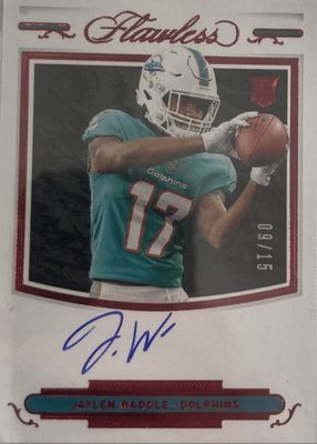 2021 Flawless #RSS-JWA Rookie Shadow Signatures - Ruby (/15)