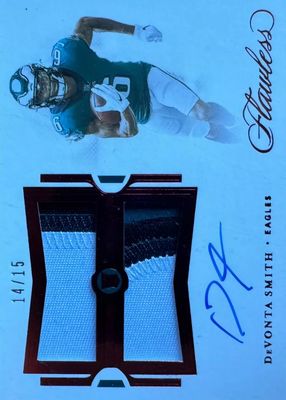 2021 Flawless #RDPA-DVS Rookie Dual Patch Auto - Ruby (/15)