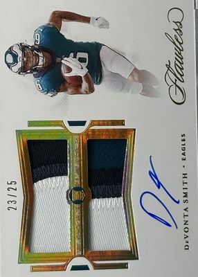 2021 Flawless #RDPA-DVS Rookie Dual Patch Auto (/25)