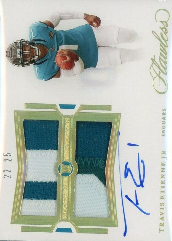 2021 Flawless #RDPA-TET Rookie Dual Patch Auto (/25)