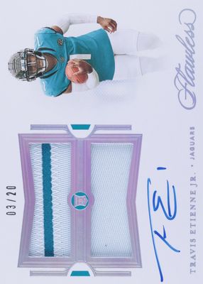 2021 Flawless #RPA-TET Rookie Patch Auto - Silver (/20)