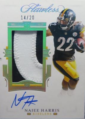 2021 Flawless #RPA-NHA Rookie Patch Auto - Silver (/20)