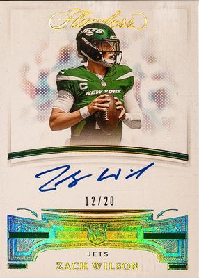 2021 Flawless #FRS-ZWI Flawless Rookie Signatures (/20)