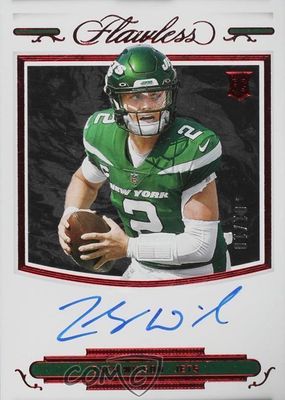 2021 Flawless #RSS-ZWI Rookie Shadow Signatures - Ruby (/10)