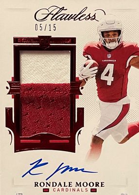 2021 Flawless #RPA-RMO Rookie Patch Auto - Ruby (/15)