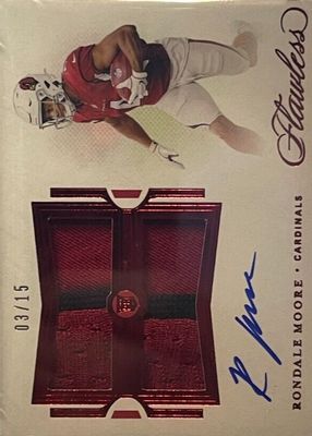 2021 Flawless #RDPA-RMO Rookie Dual Patch Auto - Ruby (/15)