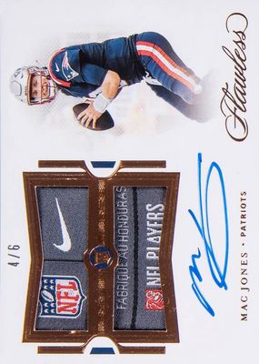2021 Flawless #RDPA-MJO Rookie Dual Patch Auto - Bronze /6