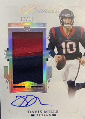 2021 Flawless #RPA-DMI Rookie Patch Auto - Silver (/15)