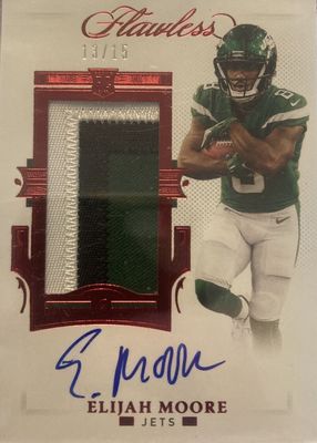 2021 Flawless #RPA-EMO Rookie Patch Auto - Ruby (/15)