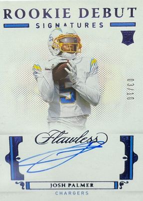 2021 Flawless #RDS-JPA Rookie Debut Signatures - Sapphire (/10)