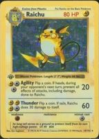 Amazon.com: Pokemon - Raichu (14) - Fossil - Holo 1st