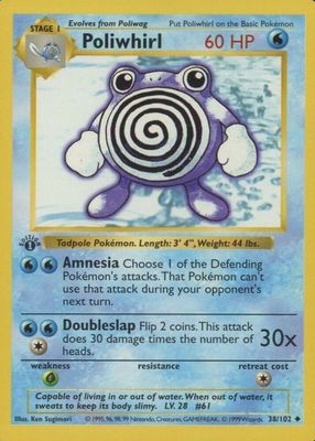 1999 Pokemon Game #38 1st Edition