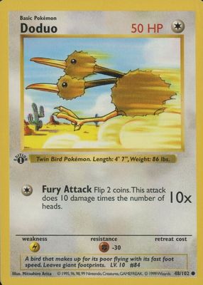 Doduo 2004 EX: Hidden Legends #060/101 Reverse Holo Price Guide - Sports  Card Investor