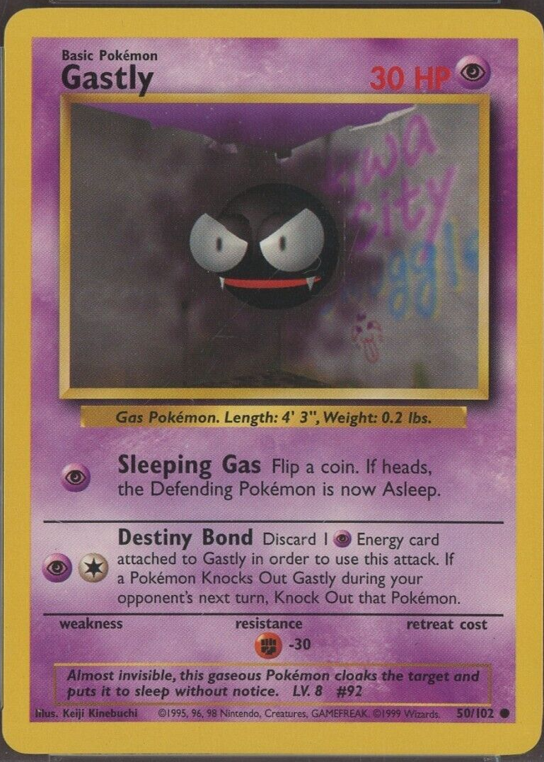 gastly pokemon card value 2002 E-Card Sample #19 PSA 10 GEM MINT on Fanatics Collect Suffocating Gas 30 Gastly Pokmon TCG Cards for