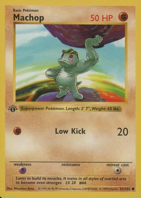 1999 Pokemon Game #52 1st Edition