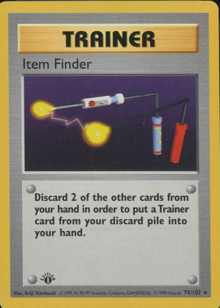 pokemon card values finder Item Cards Price Guide Discard 2 other cards from your hand in order to put a Trainer card from your discard pile into your hand. How to Check Pokémon Card