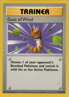 Gust of Wind 1996 Japanese Base Set Base Price Guide