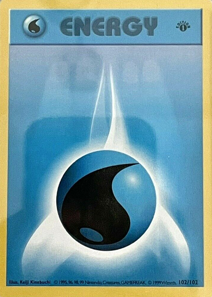 rare water energy pokemon card - 154/159 - Crown Zenith - Ultra The item may be similar but not exactly the same as the image (e.g Fairy Water Energy Card HOLO