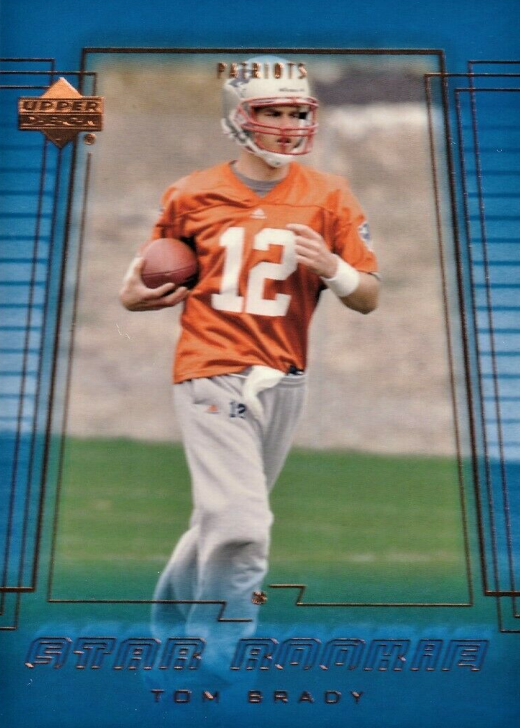 【コンプリート品】UPPER・DECK日本語版 USA 94バッジョ、ロマーリオ Tom Brady Autographed 2000 Upper Deck Rookie Card #254 New England