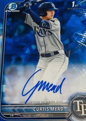 2022 Bowman Sapphire Edition #BSPA-CM Chrome Prospect Auto (1st)