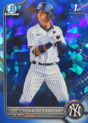 2022 Bowman Sapphire Edition #BCP-17 Chrome Prospects (1st)
