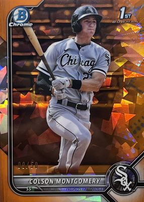 2022 Bowman Sapphire Edition #BCP-71 Chrome Prospects - Orange /50 (1st)