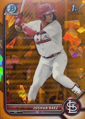 2022 Bowman Sapphire Edition #BCP-112 Chrome Prospects - Orange /50 (1st)