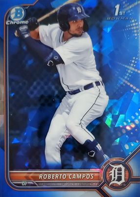 2022 Bowman Sapphire Edition #BCP-14 Chrome Prospects (1st)