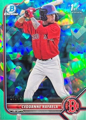 2022 Bowman Sapphire Edition #BCP-61 Chrome Prospects - Aqua /55 (1st)