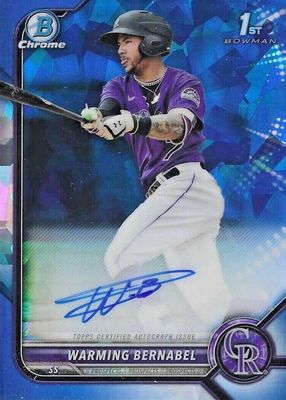 2022 Bowman Sapphire Edition #BSPA-WB Chrome Prospect Auto (1st)