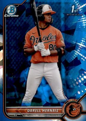 2022 Bowman Sapphire Edition #BCP-27 Chrome Prospects (1st)