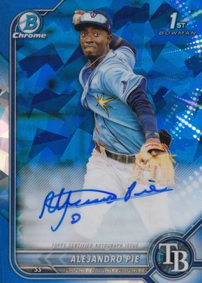 2022 Bowman Sapphire Edition #BSPA-AP Chrome Prospect Auto (1st)