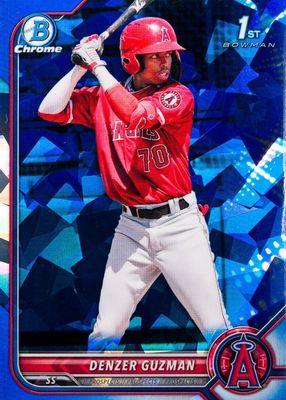 2022 Bowman Sapphire Edition #BCP-138 Chrome Prospects (1st)