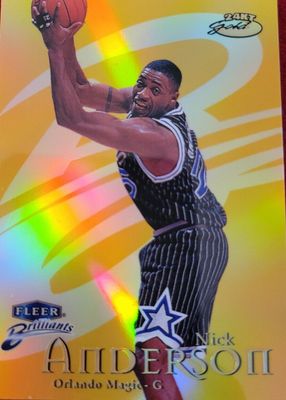 1998 Fleer Brilliants #81TG 24-Karat Gold /24