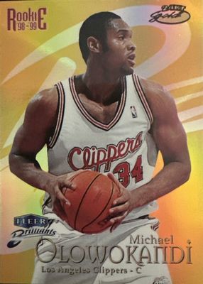 1998 Fleer Brilliants #101TG 24-Karat Gold /24