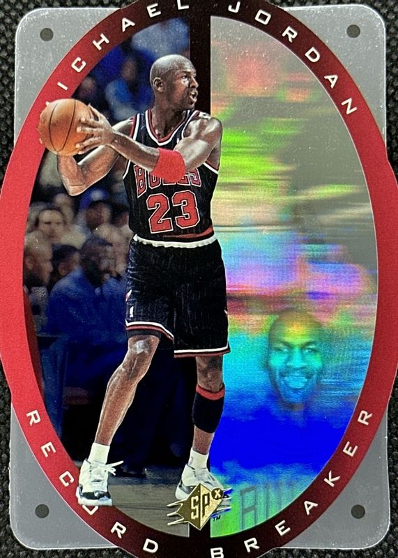 Michael Jordan 1996 SPx #R1 Record Breaker PSA 9