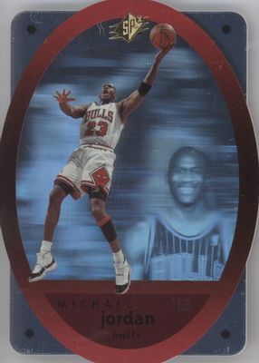 Michael Jordan 1994 SP Championship #P2 Playoff Heroes - Die-Cut 