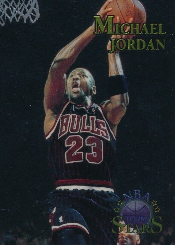 Michael Jordan 1996 Topps Stars #24 Finest SGC 9.5