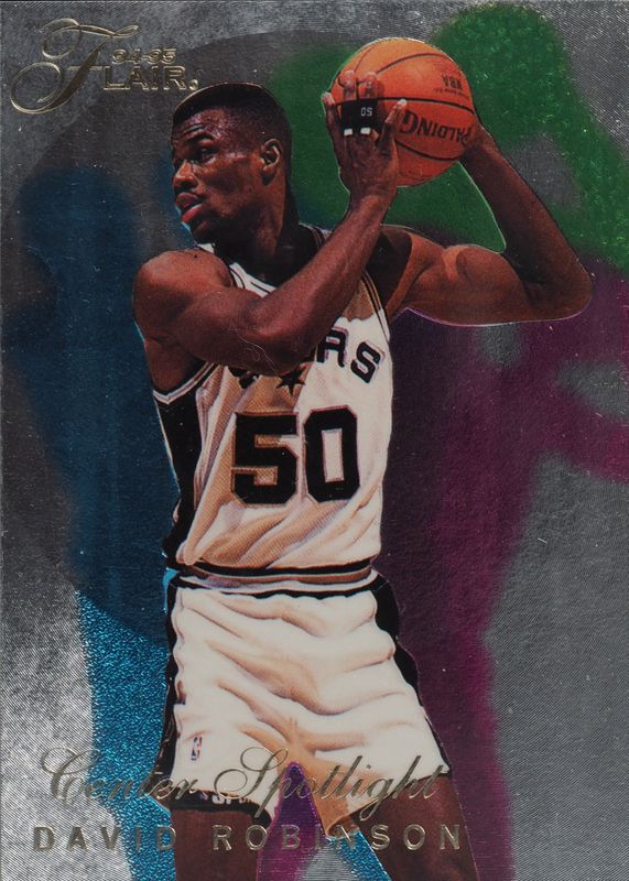 David Robinson 1994 Flair #6 Center Spotlight PSA 10