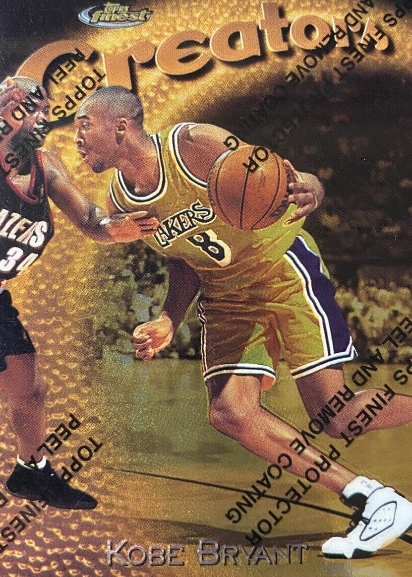 Kobe Bryant 1997 Topps Finest #323 Gold - Base (with Coating