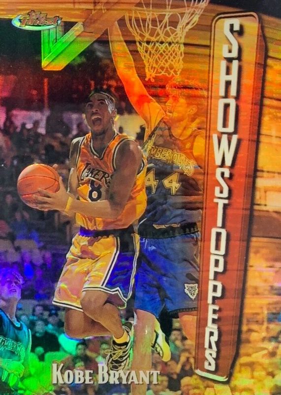 Kobe Bryant 1997 Topps Finest #262 Bronze - Refractor (No Coating) SGC 8.5