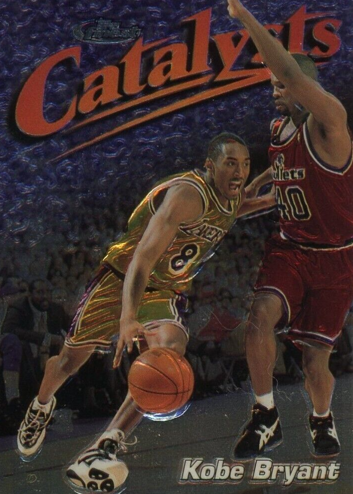 KOBE BRYANT 1997-98 Topps Finest Catalysts #137 Los Angeles