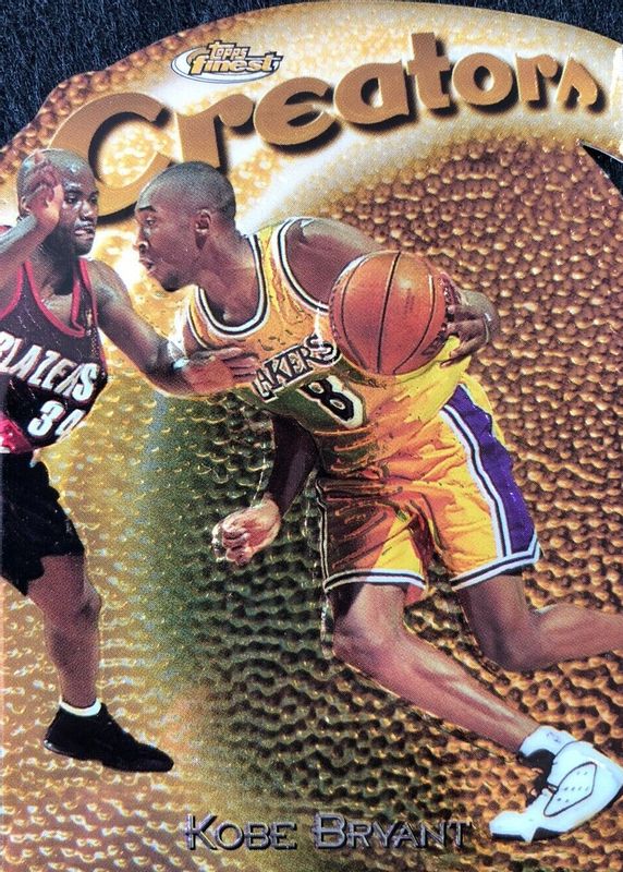 Kobe Bryant 1997 Topps Finest #323 Gold - Embossed (No Coating) SGC 8.5